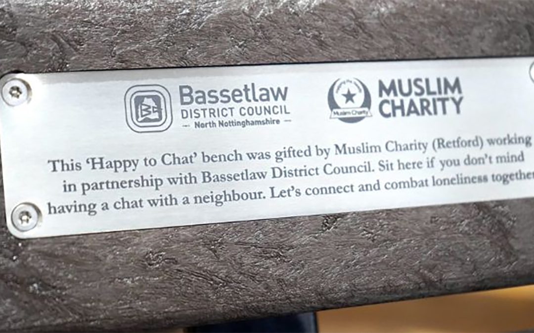 ‘Happy to Chat’ Benches Launched to Tackle Loneliness in Bassetlaw